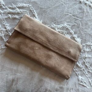 Tan A.S.98 leather wallet